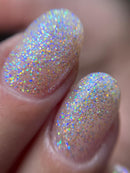 Glam Glitter Gel 29 - Rainbow White