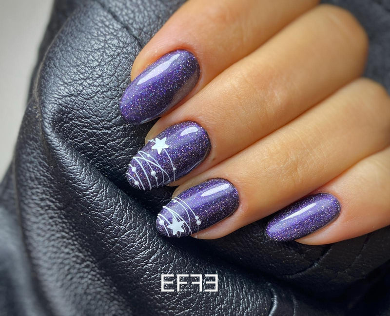EFFE Lac 48 - Glittery purple