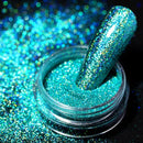 Light Blue Holographic Powder