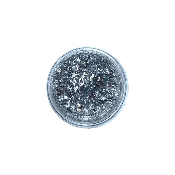 Fiber Flakes Silver Powder #2