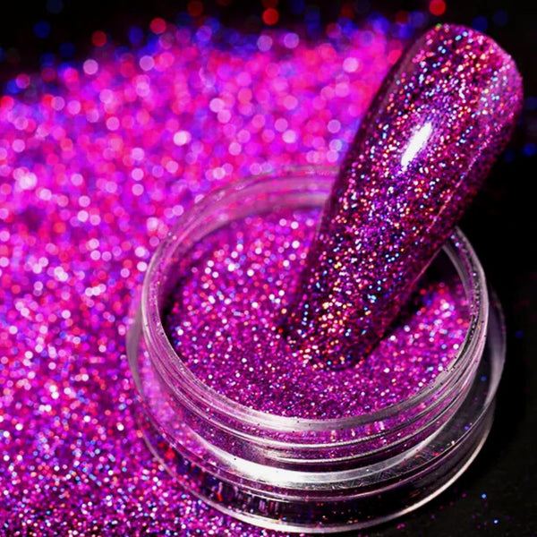 Purple Holographic Powder