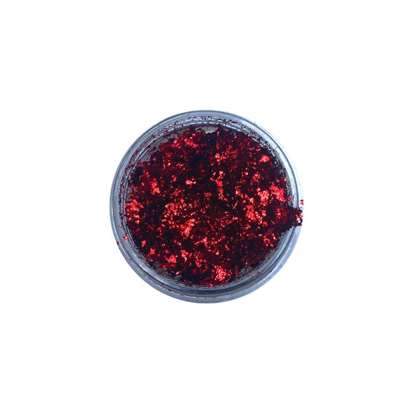 Fiber Flakes Red Powder