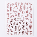 Adesivi Foglie Chrome - Oro Rosa