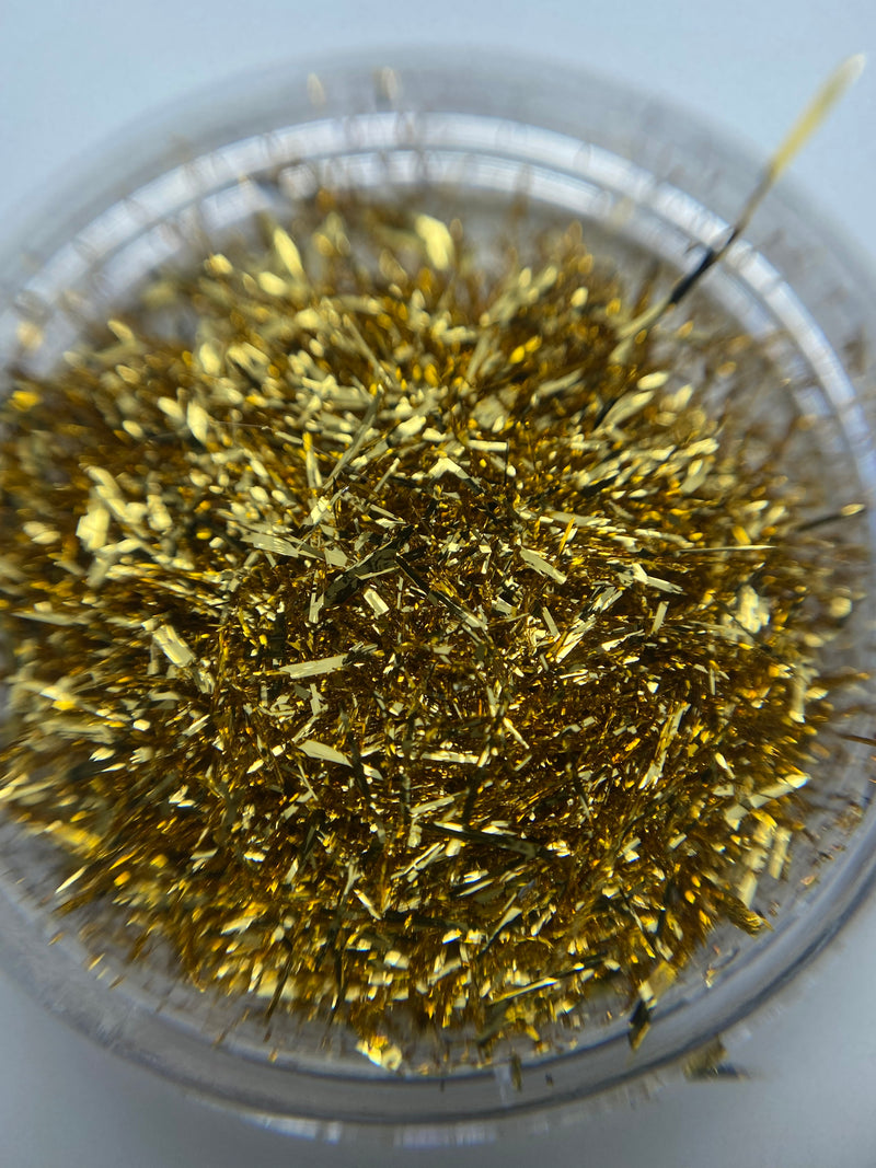 Polvere Fiber Flakes Gold