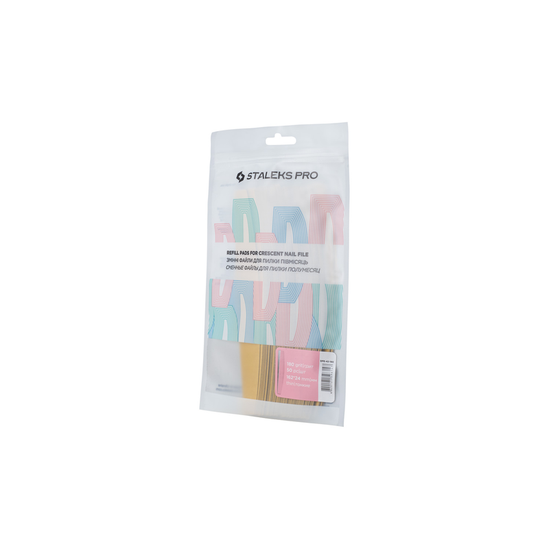 50 pz. Refill Adesivi per Lima in metallo STALEKS PRO Expert 40 - Grana 180