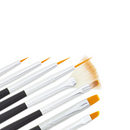 Kit of 8 nail art brushes