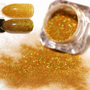 Gold holographic powder