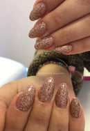 Glam Glitter Gel 58 - Gold/Pink