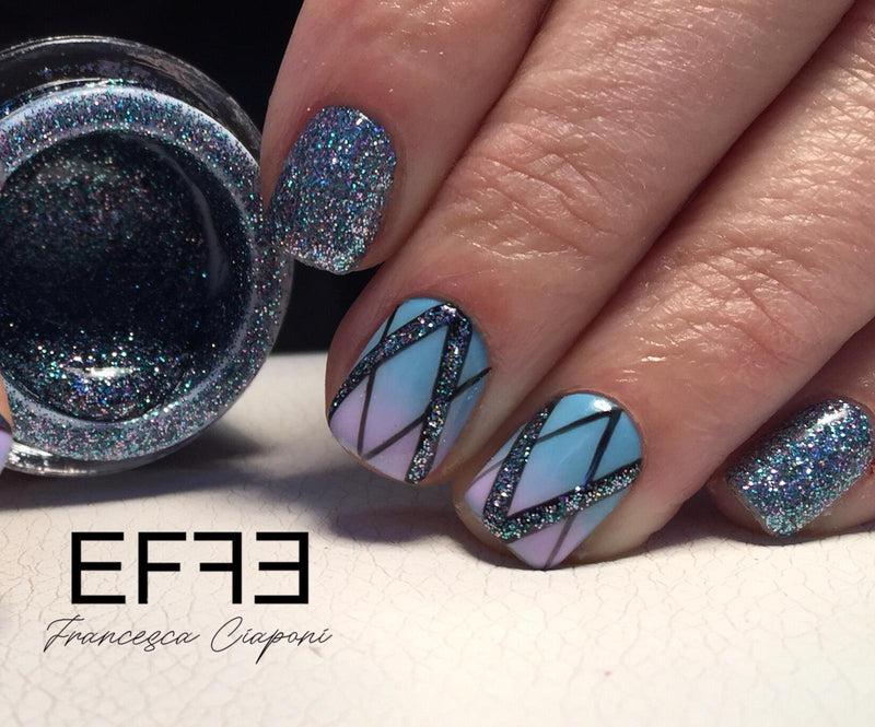 Glam Glitter Gel 59 - Light Blue/Lilac