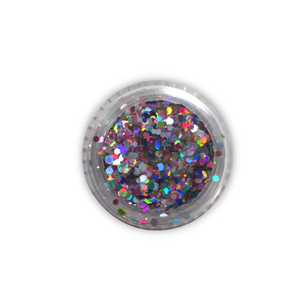 Multicolor hexagonal glitter #5