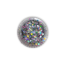 Multicolor hexagonal glitter