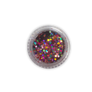Multicolor hexagonal glitter