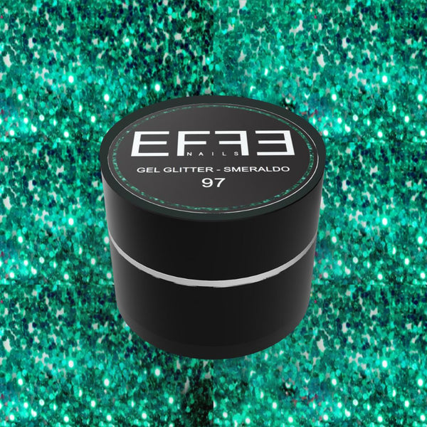 Glitter Gel 97 - Emerald