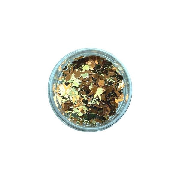Gold logo sequins #6