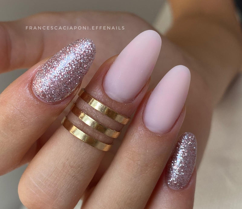 Glam Glitter Gel 52 - Pink/Silver