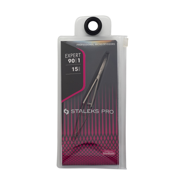 Micro Forbici STALEKS PRO Expert 90/1 - 15mm