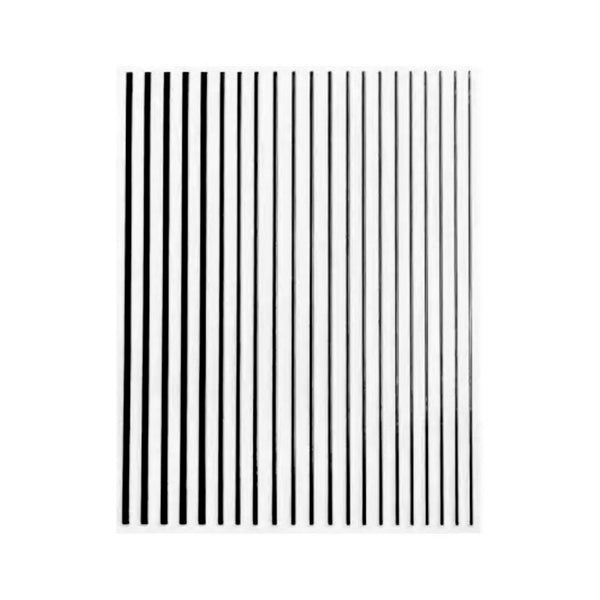 Stripes Stickers - Black