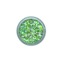 White and colored sequins