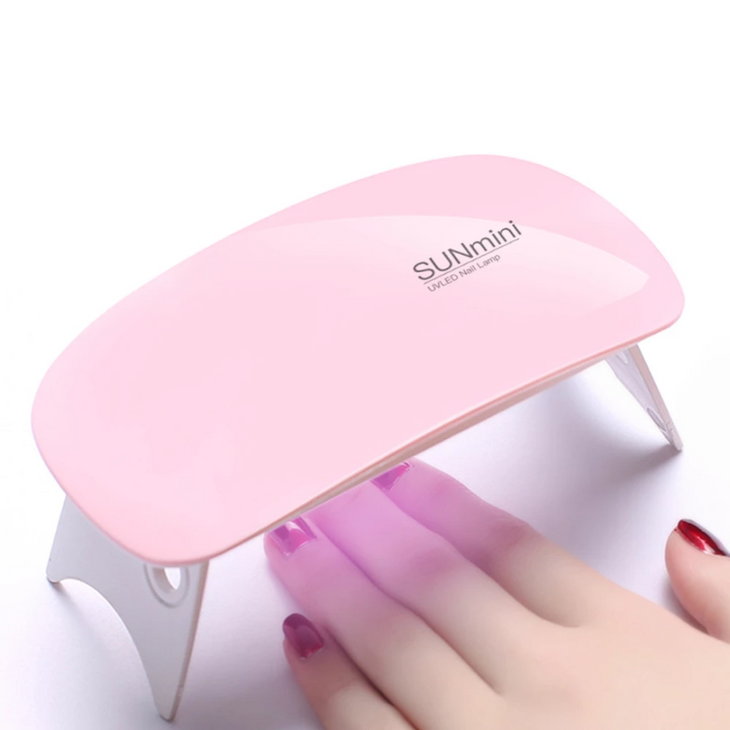 ANGNYA Mini Lampada per Unghie UV LED 16W, Lampade UV Portatile a Doppia  Sorgente LED con USB Presa per Nail Art（Rosa） : : Bellezza