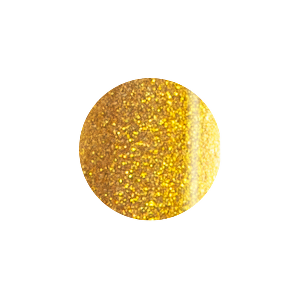 EFFE Lac 35 - Metallic glitter golden yellow